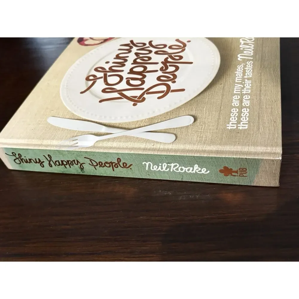 Shiny Happy People Cookbook by Neil Roake Hardcover 2009 Modern Museum